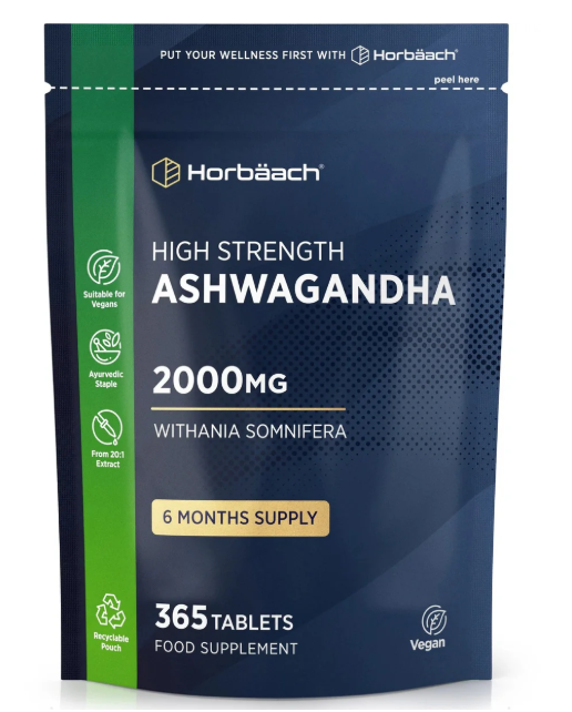 Ashwagandha 2000 mg | 365 Tablets