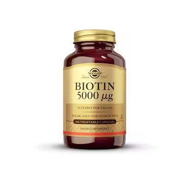 Solgar Biotin 5000µg 100 Vegi Capsules