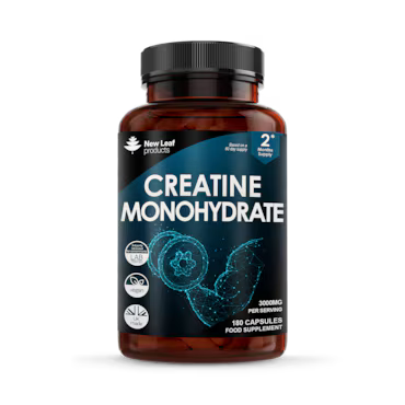 New Leaf Creatine Monohydrate 180 Capsules