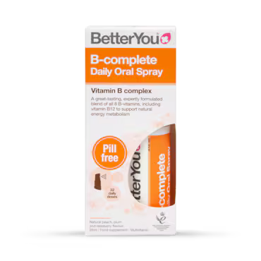 BetterYou B Complete Peach, Plum & Rasberry Flavour Daily Oral Spray 25ml