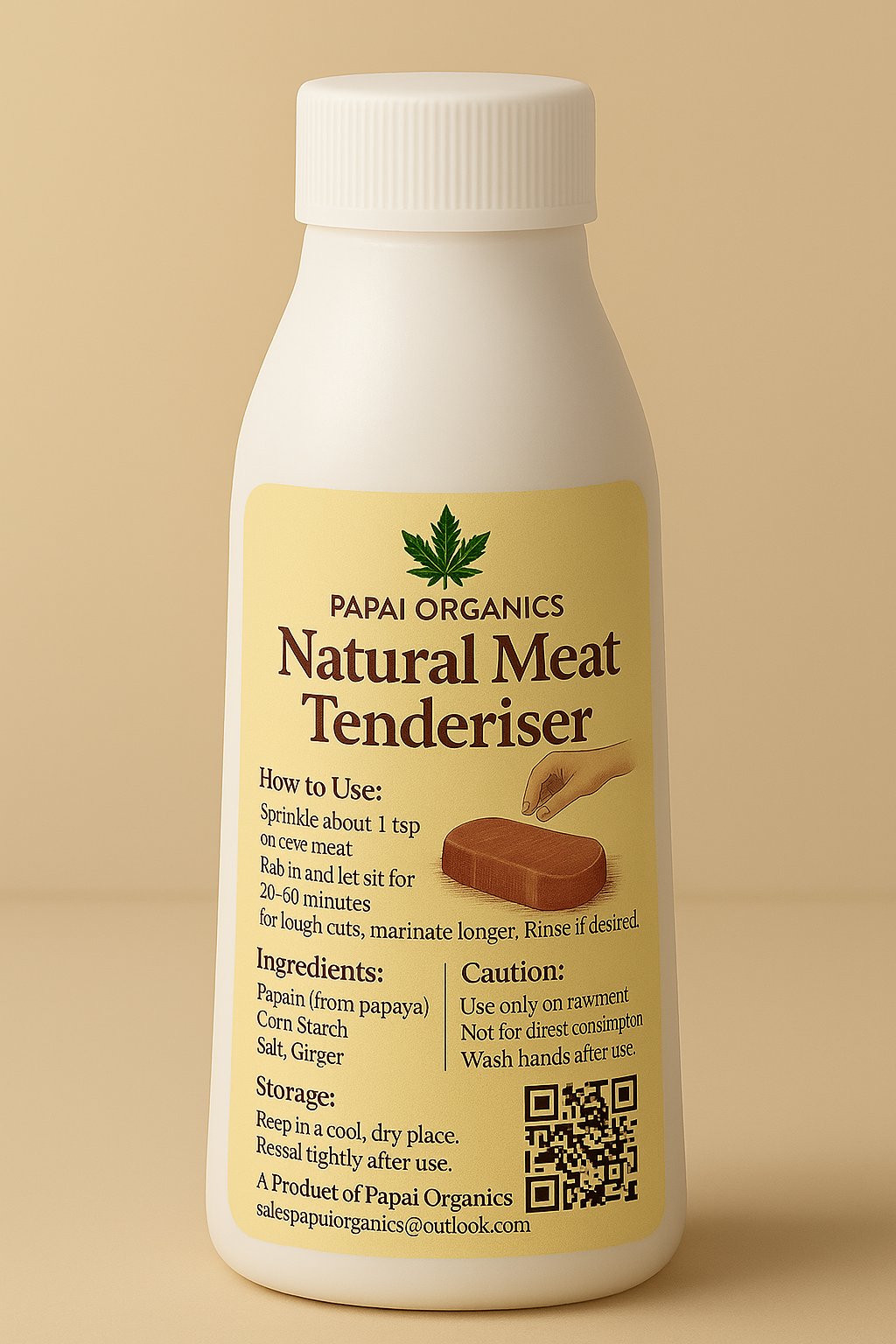 Natural Meat Tenderiser
