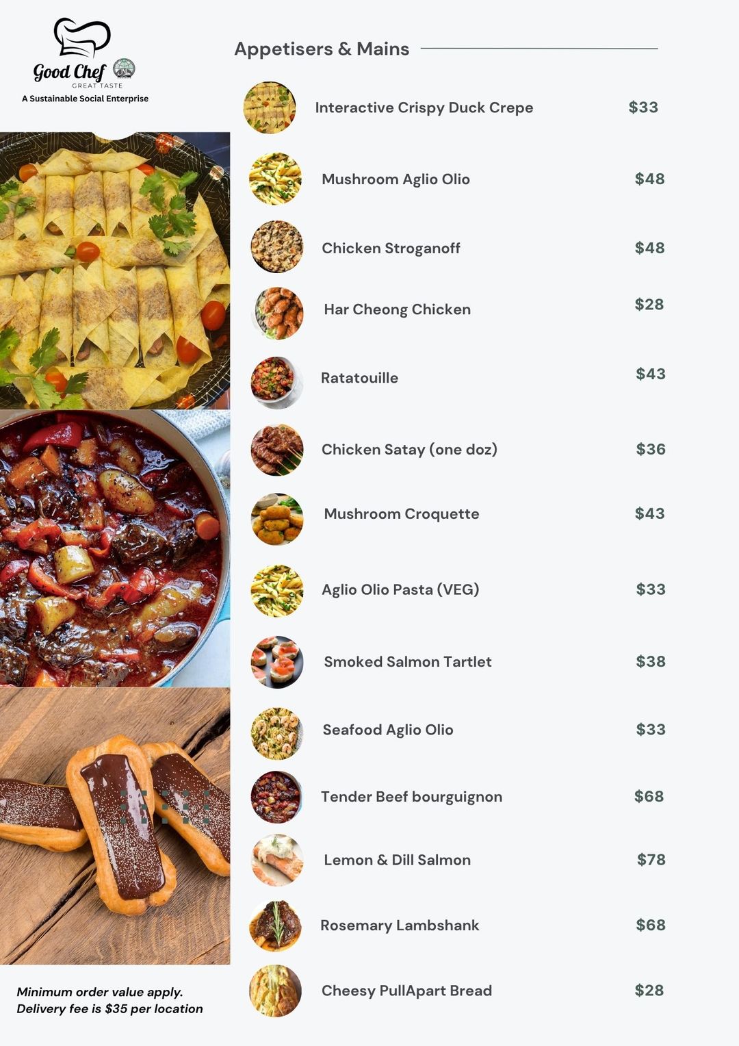 Sharing Platters - Appetisers and Mains