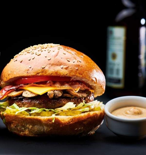 Burger BBQ Black Angus
