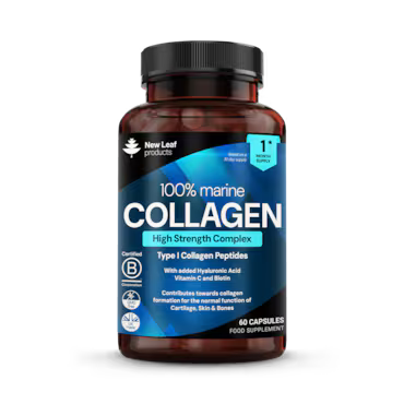 New Leaf Products Marine Collagen 60 Capsules