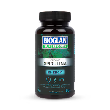 Bioglan Superfoods Organic Spirulina 60 Capsules
