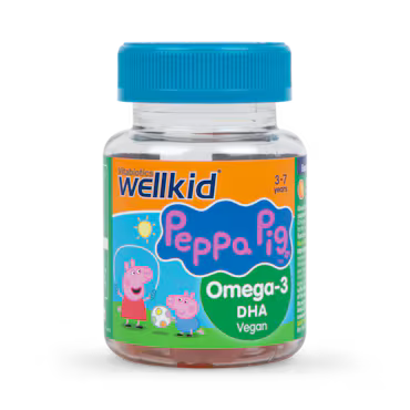 Vitabiotics Wellkid Peppa Pig Omega 3 Orange Flavour 30 Jellies