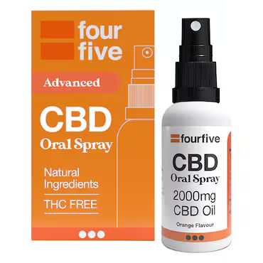 fourfive CBD Oil 2000mg Orange Flavour 30ml