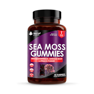 New Leaf Products Sea Moss 60 Gummies