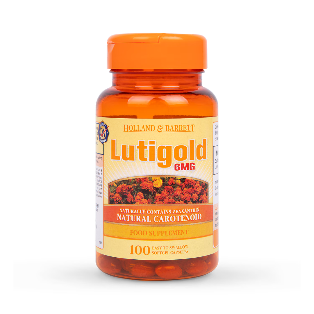 Holland & Barrett Lutigold Lutein 100 Capsules 6mg