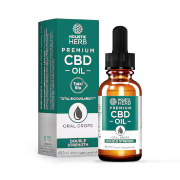Holistic Herb Premium CBD Oil Double Strength 60ml