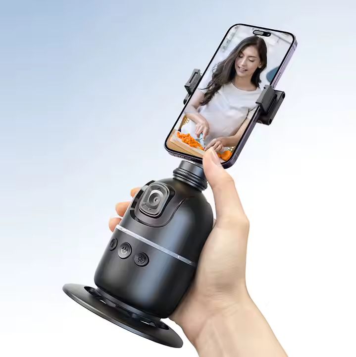 Unico Smart Face Track Gimbal Ai 360 Tripod Stand With Track for Phone Auto Face Tracking Gesture Gimbal Camera Holder