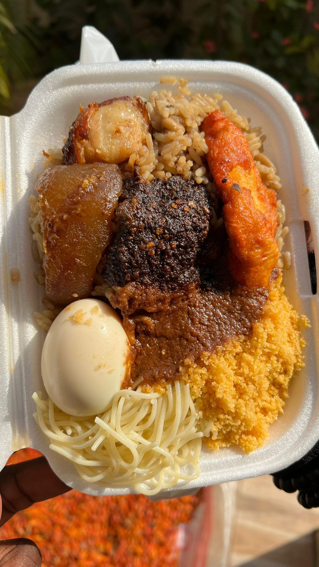 Ayimoulou/gari/oeuf/maca/adokoubui/akpama/oeuf/wangash 