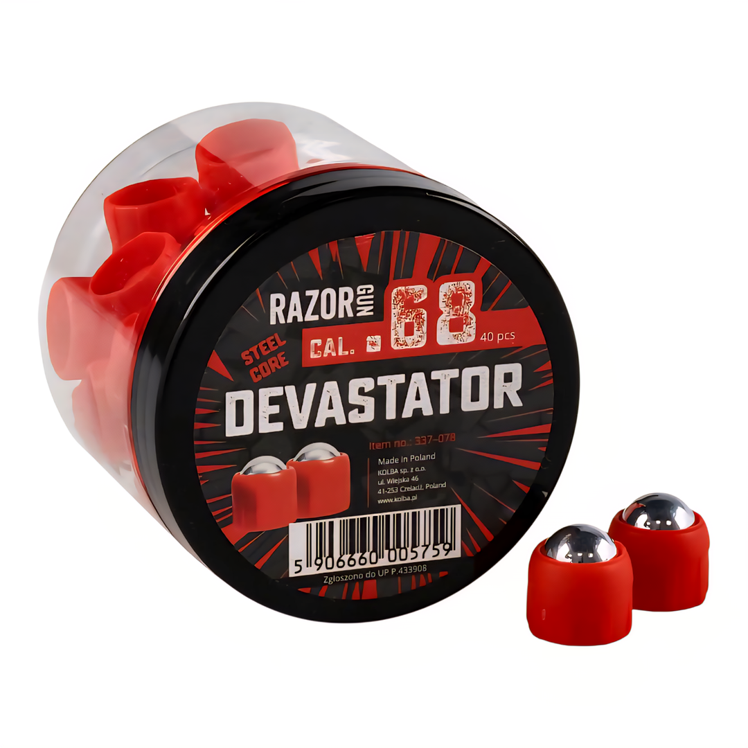 Billes Acier Razor Gun Devastator Cal .68 (x40)