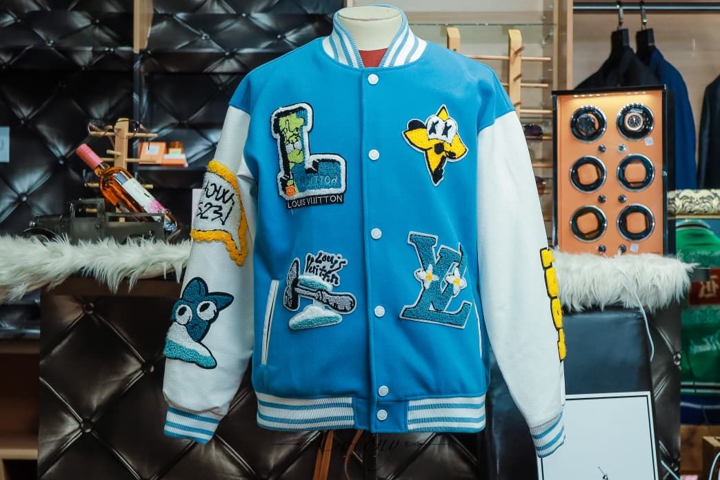 Blue jacket 