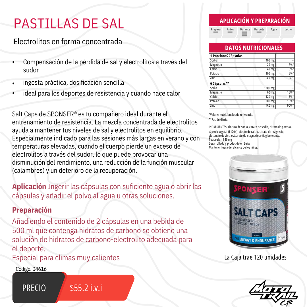 PASTILLAS DE SAL