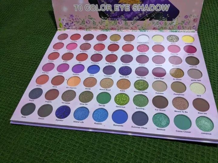 Palette 70 couleurs 