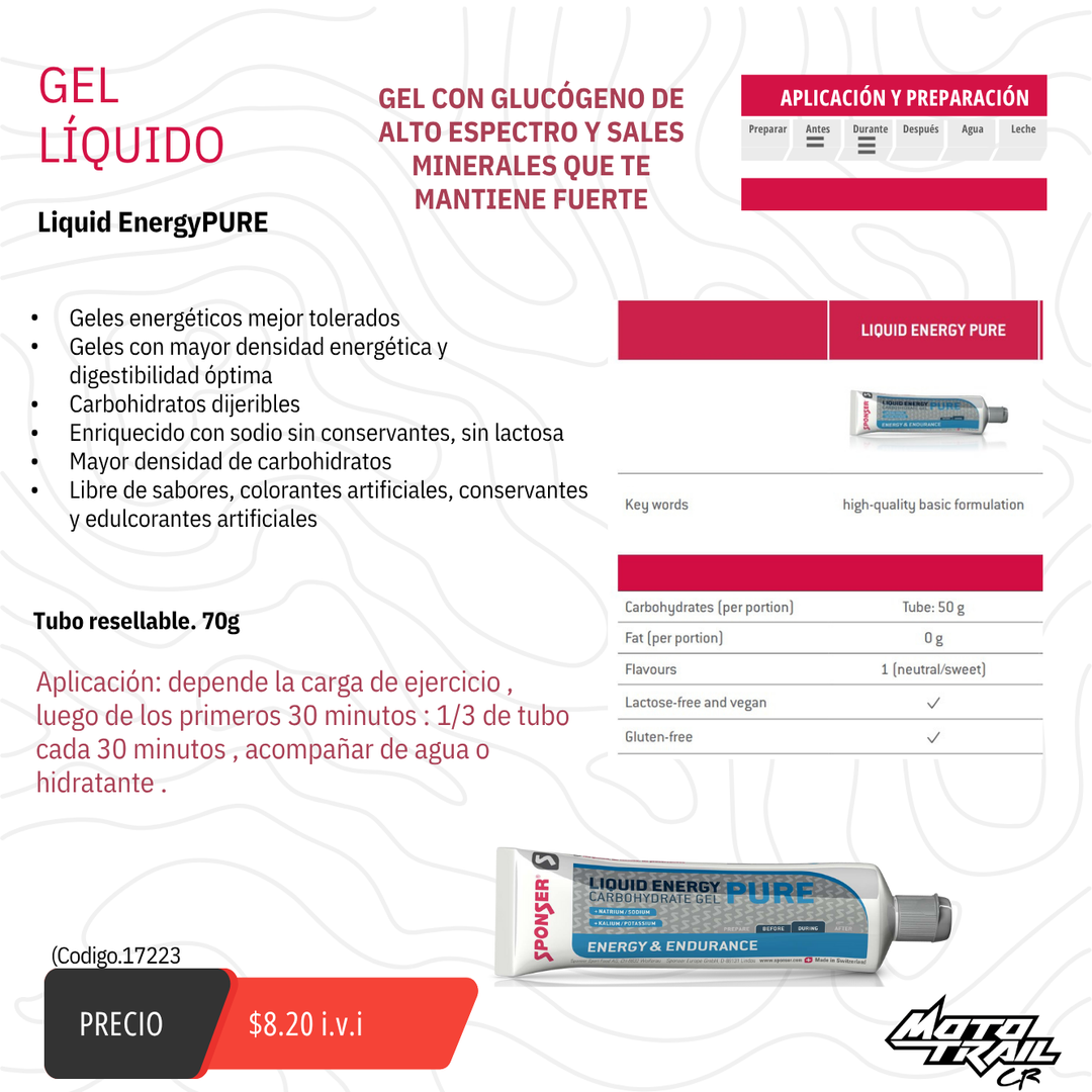 Liquid Energy PURE - Gel Liquido