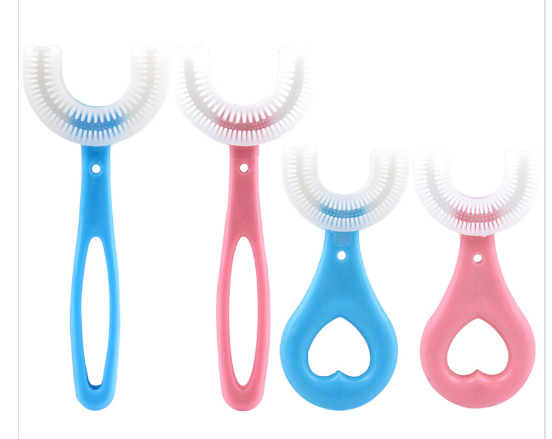 Escova de dentes silicone para crianças de máximo 8 anos