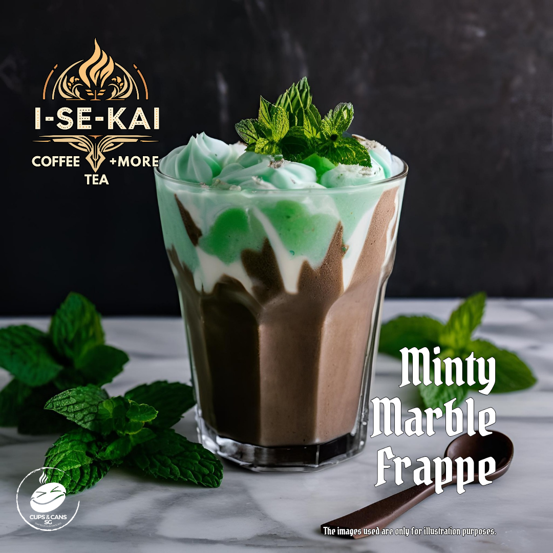 Minty Marble Frappé