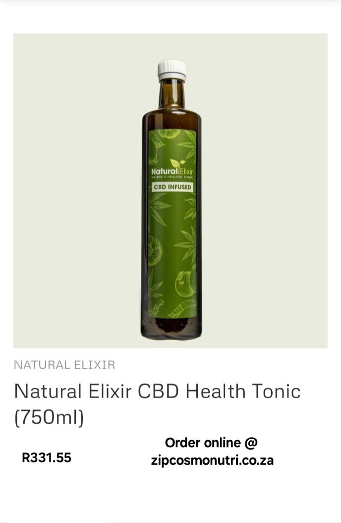 Natural Elixir CBD Health Tonic (750ml)