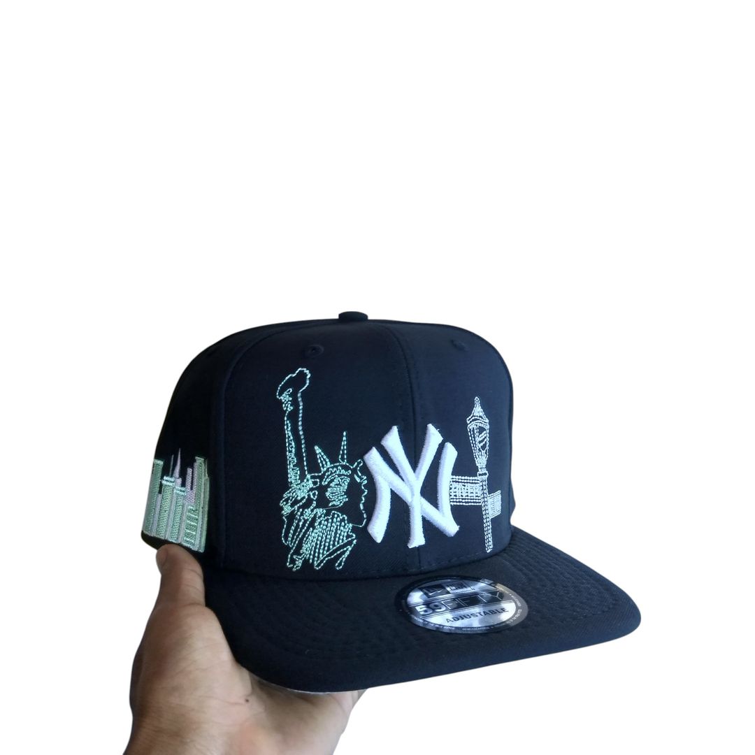 Gorra New Era, Plana, Ajustable