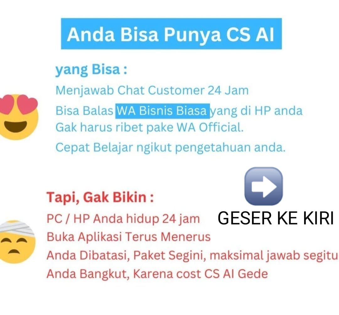 Cara Membuat WA BOT AI Modal HP Aja 
