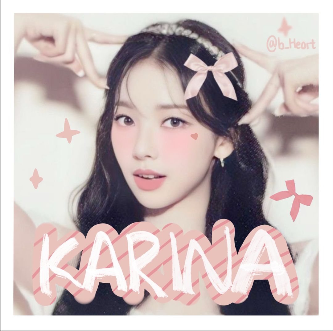 [PRE-ORDER]KARINA (Coquette Style) | Mailing Sticker