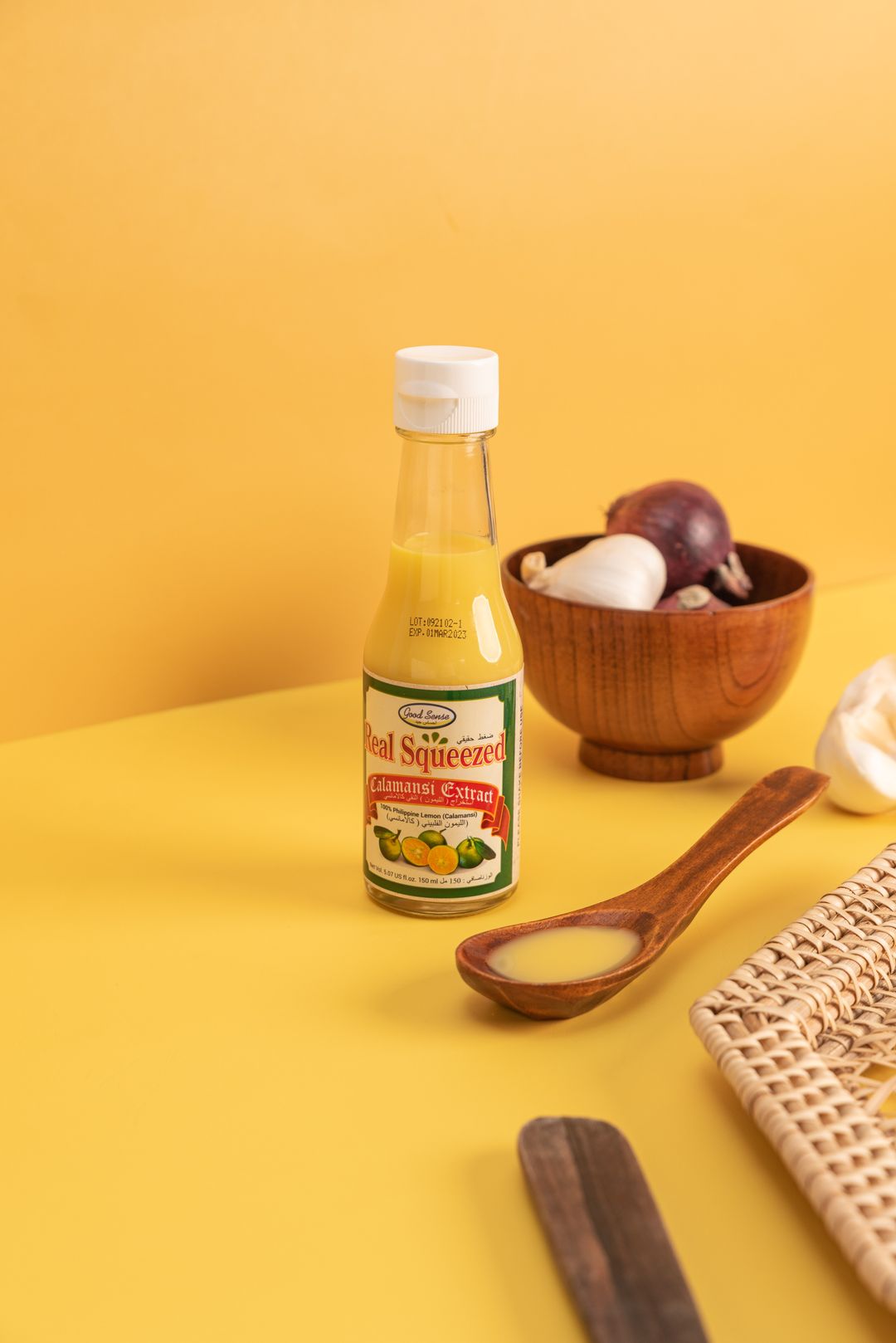 Good Sense Real Squeezed Calamansi Extract Philippine Lemon 150ml.