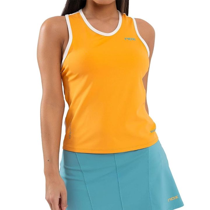 NOX Women's Tank Top Pro Mock Orange Degraded