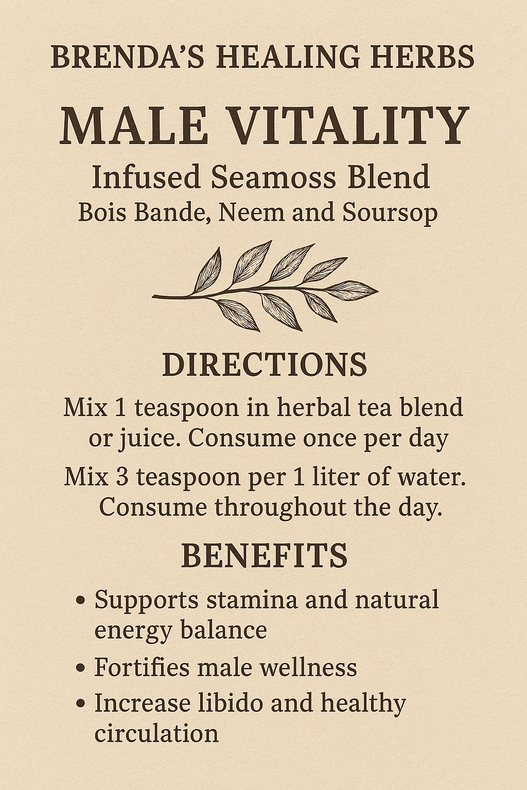 Male Vitality Support 