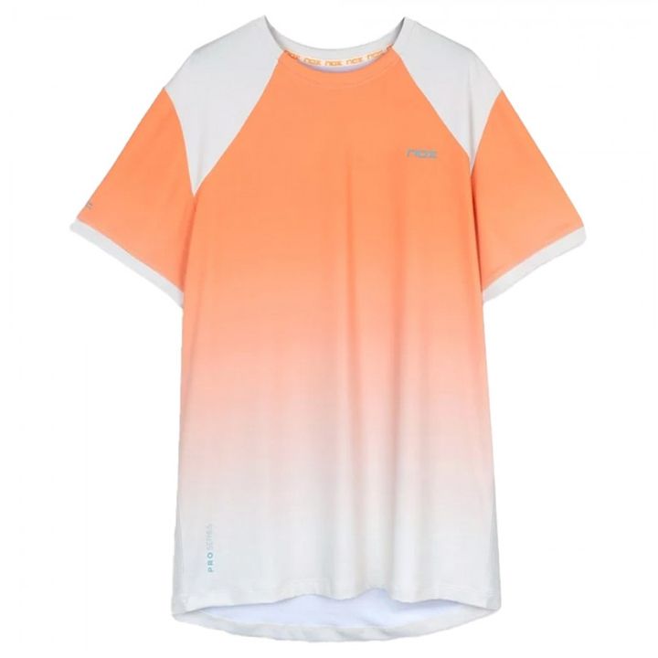 NOX Men's T-Shirt Pro Mock Orange Degraded