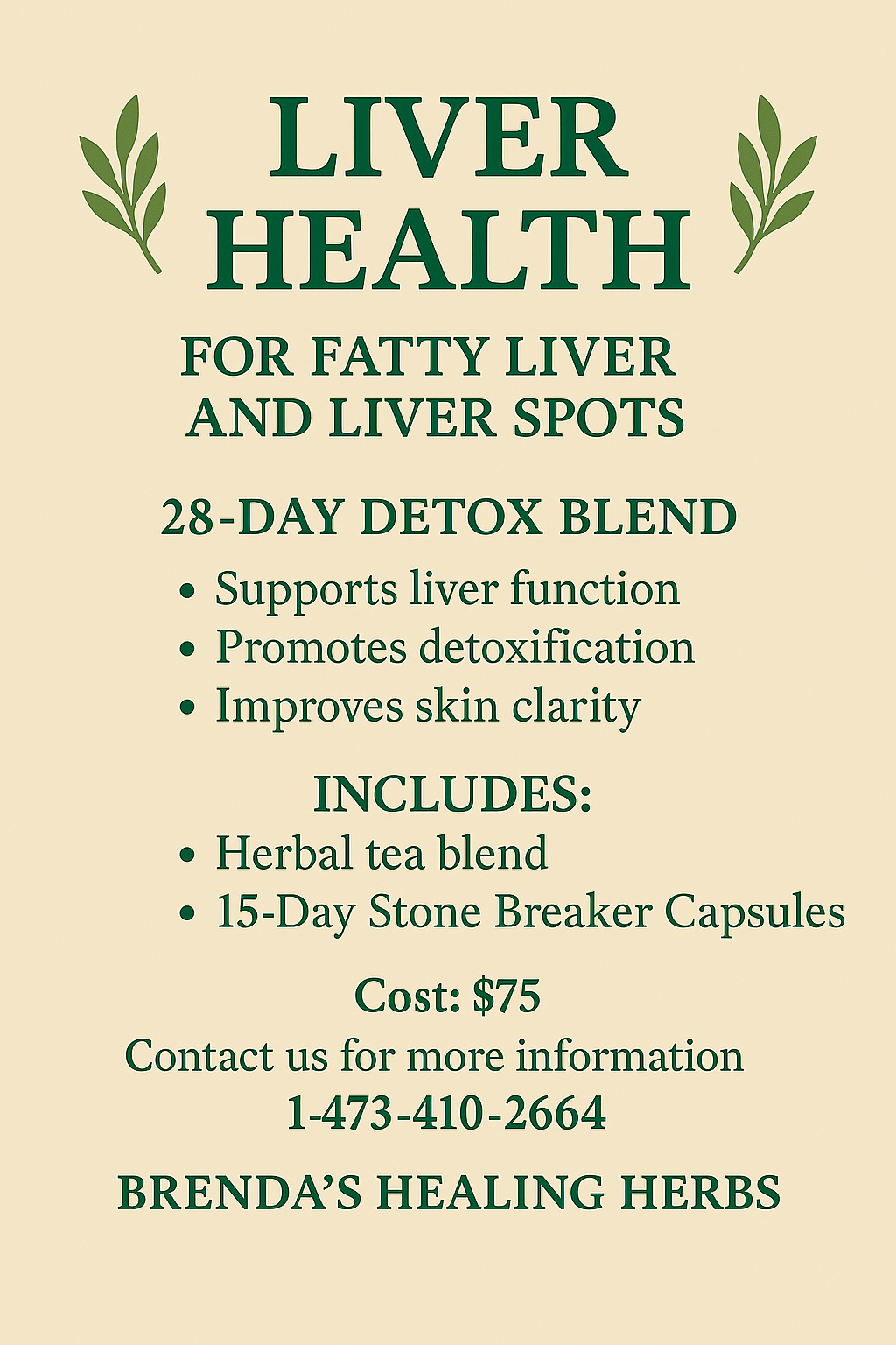 Liver Health (Fatty Liver & Liver Spots) 