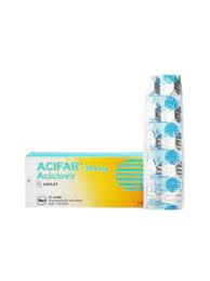 ACIFAR 200 MG KAPLET 10s
