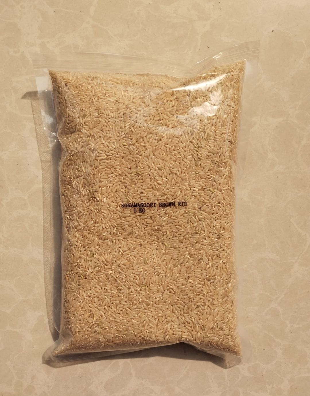 SONAMASORI RAW BROWN RICE 1 KG