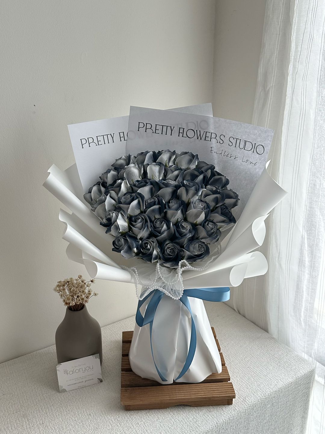 33 stalk Soap Rose Bouquet 