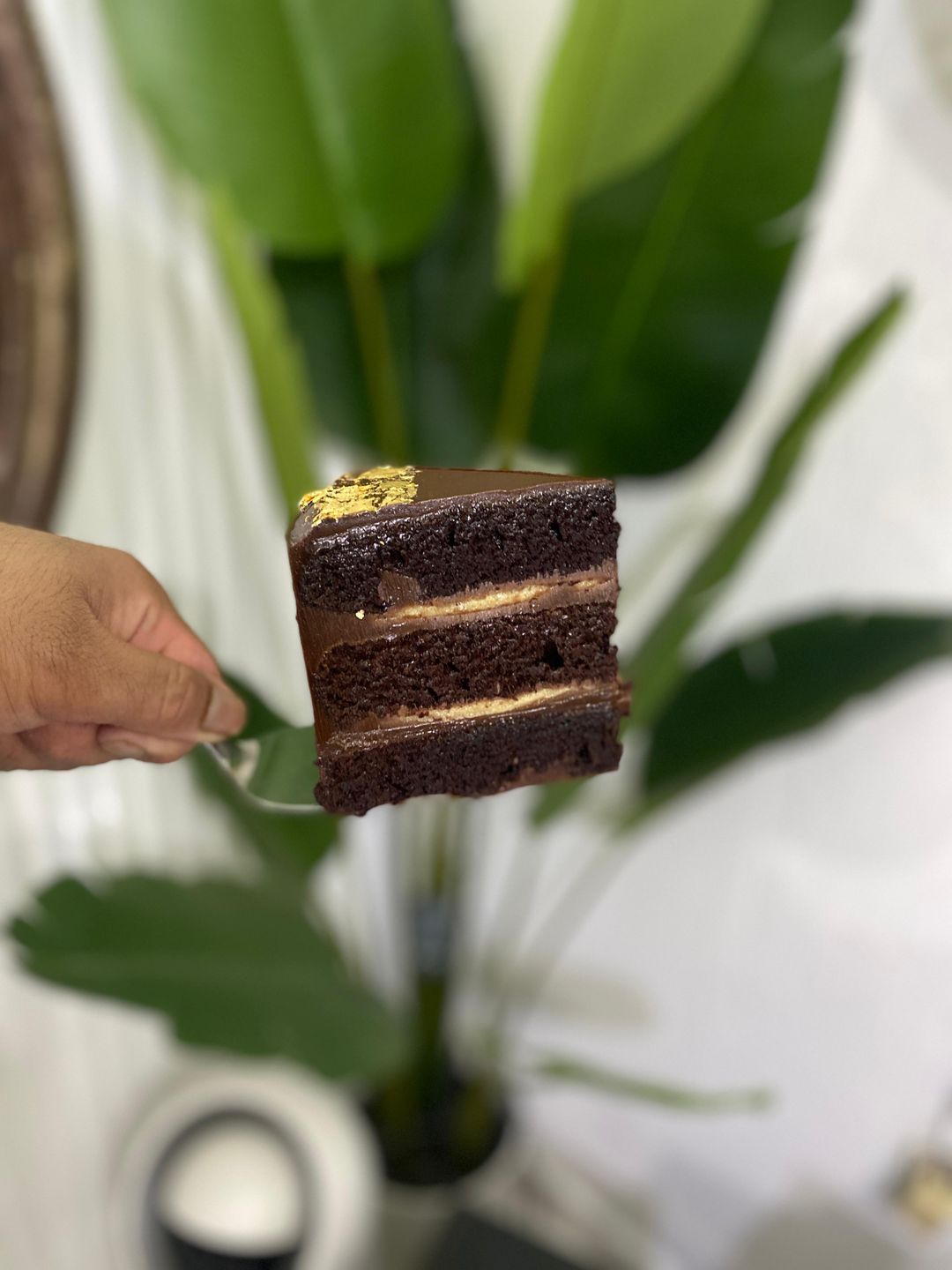 Pengat Pisang Coklat Cake