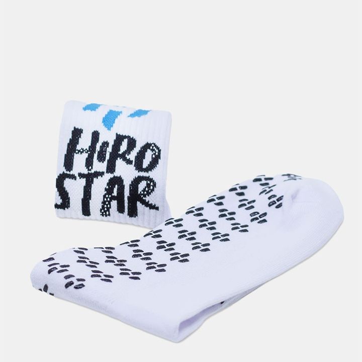 HIROSTAR Grip Force SOCKS,  White