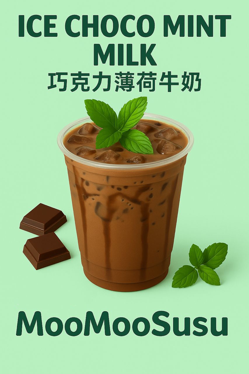 Ice Chocolate Mint Milk 巧克力薄荷牛奶