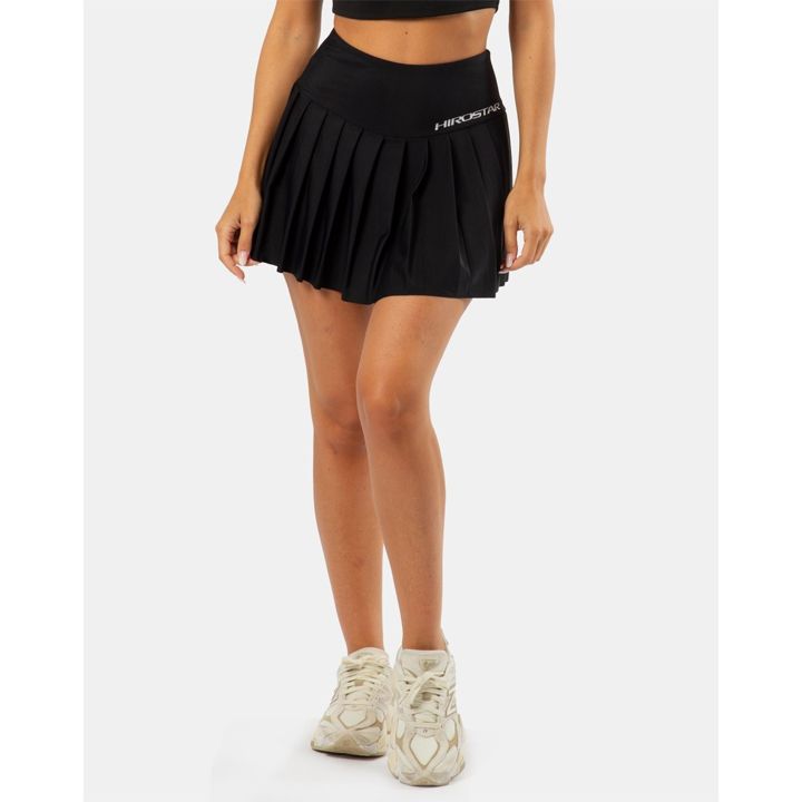 HIROSTAR Ruffle Skirt, Black