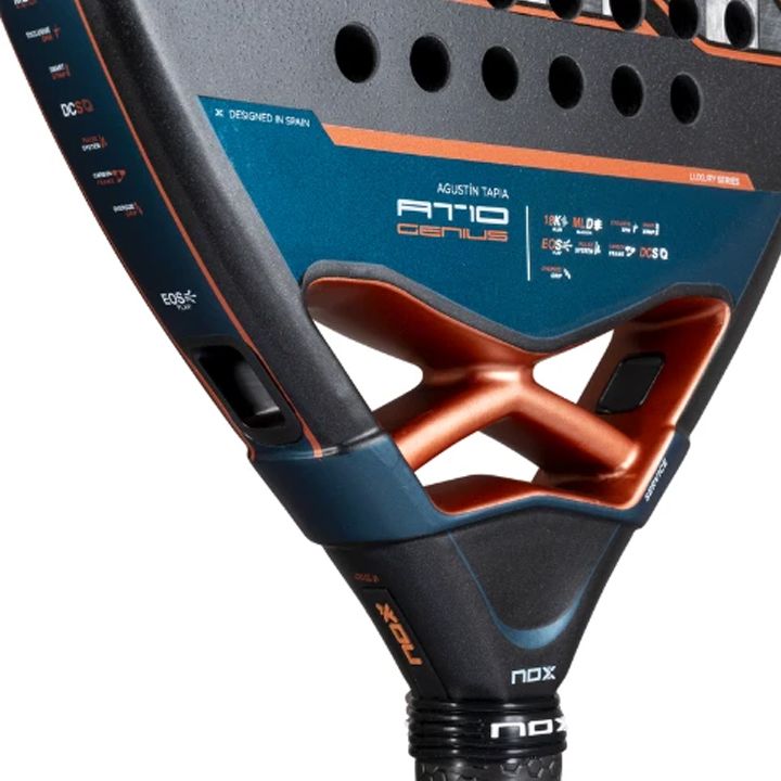 NOX AT10 Genius 18K Racket by Agustin Tapia