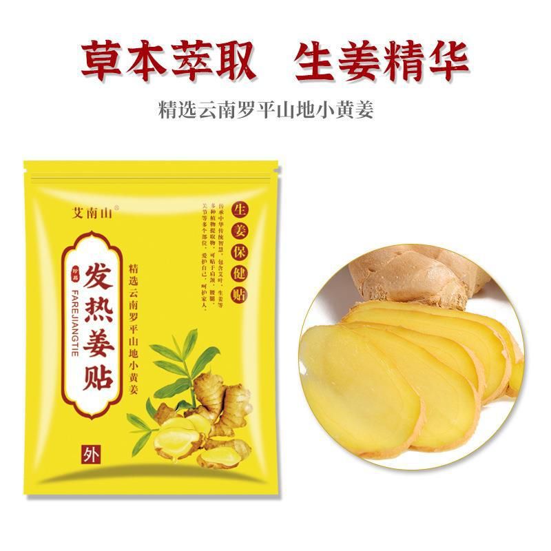 Natural Pain Relief Patch | Warming Ginger & Mugwort Formula Patch XL 100pcs
