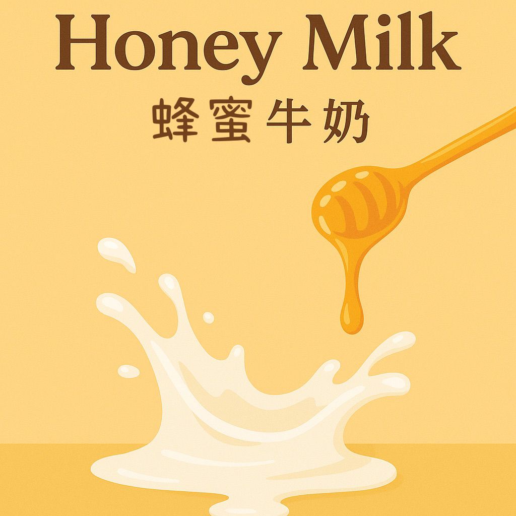 Honey milk 蜂蜜牛奶