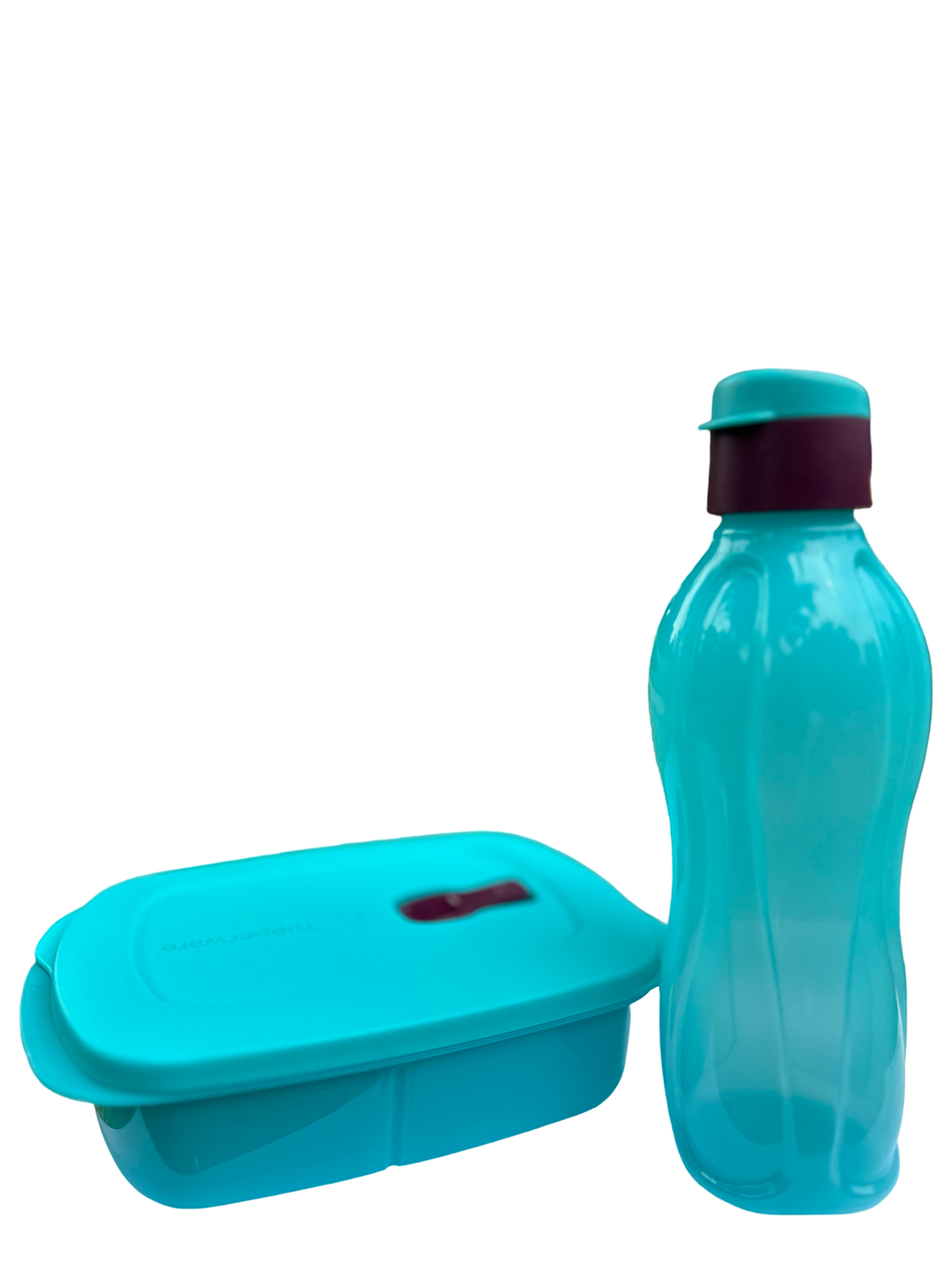 Crystal Wave Divided Dish (1L) & Eco Bottle (750ml)