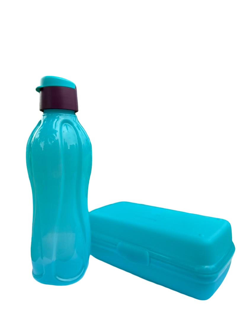 Eco Bottle 750ml & Sandwich Keeper