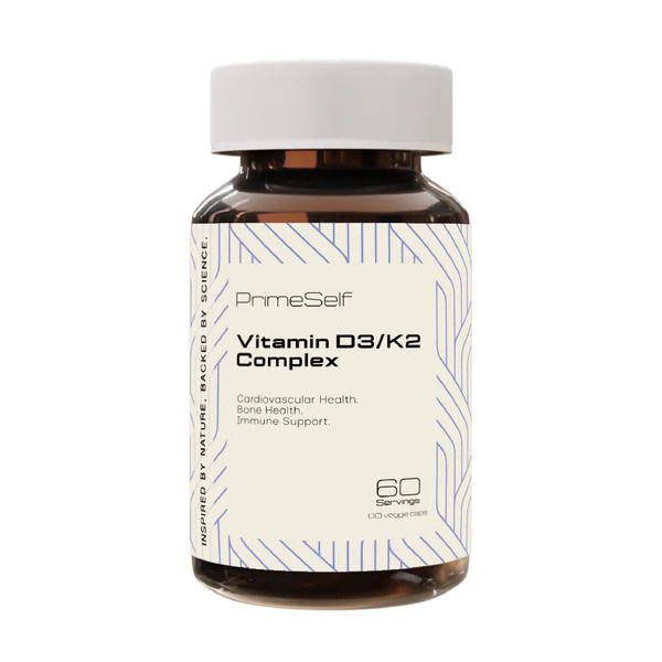 PrimeSelf - Vitamina D3/K2 Completa (60 cápsulas)