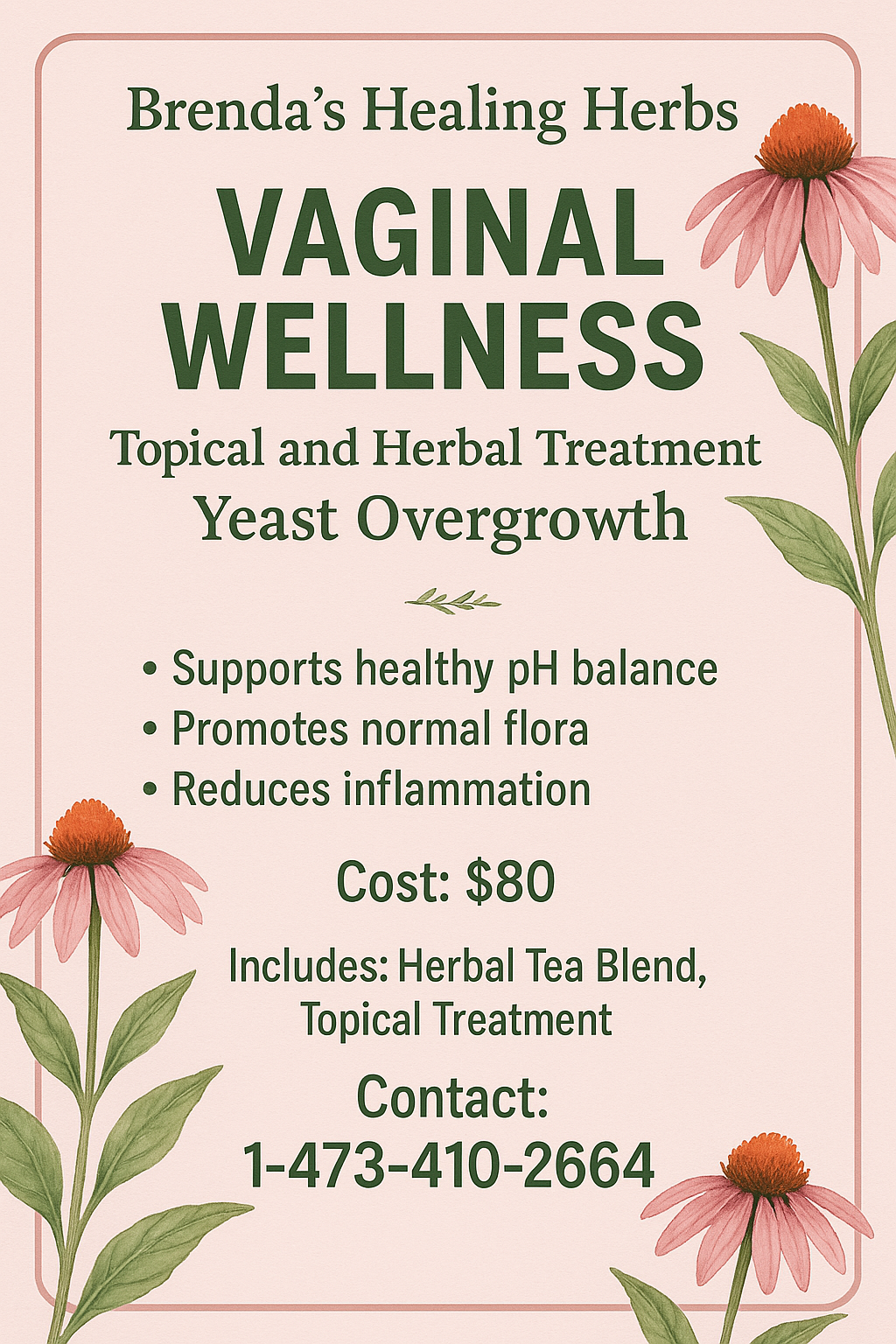 Vaginal Wellness- Yeast Overgrowth 