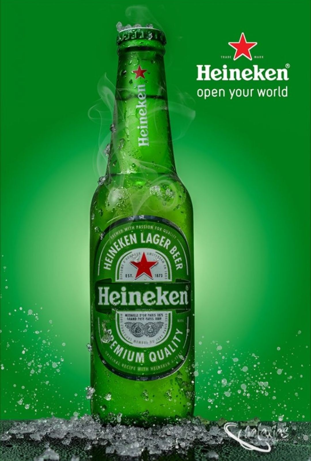 HEINEKEN BEER 330 ML *6 pcs
