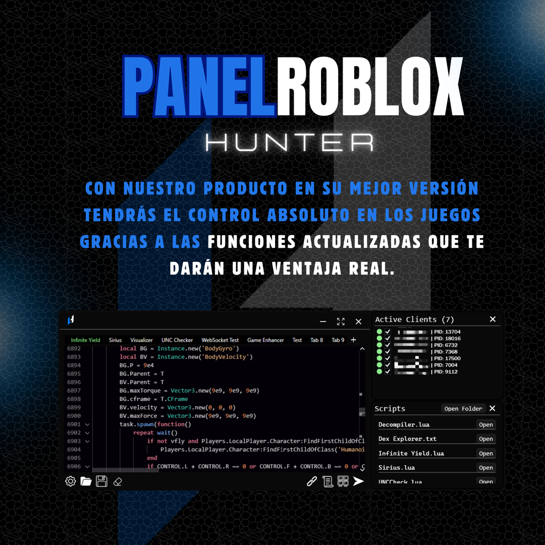 Panel Roblox Pc y Mobile