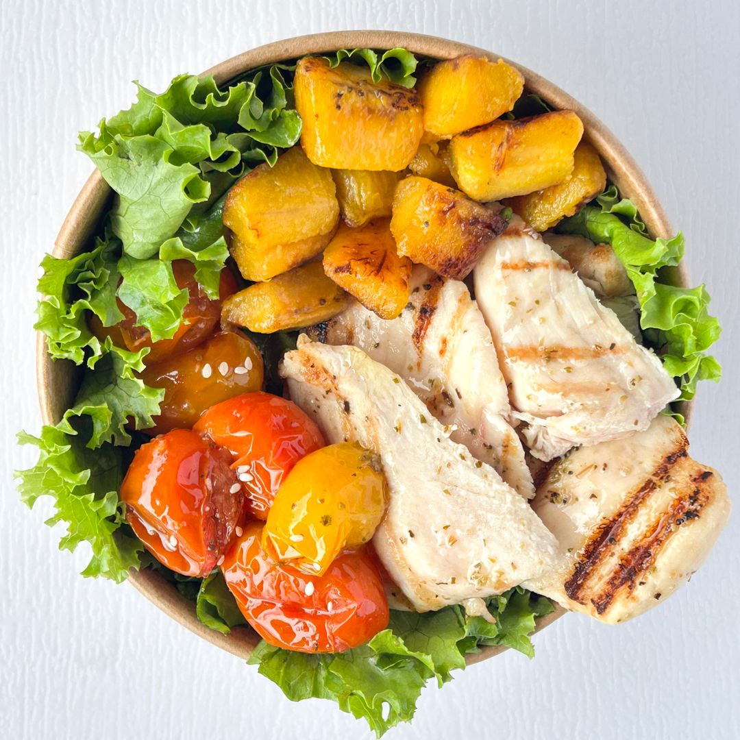 Bowl de Pechuga de pollo a la parrilla 