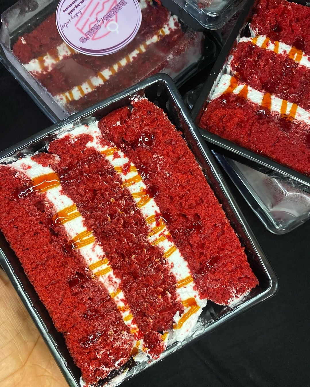 Red Velvet Cake Slice